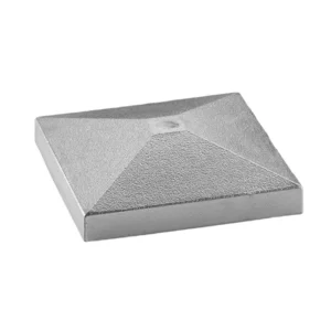 Hliníková záslepka 100×100 mm – vnější Hliníková záslepka 100×100 mm – vnější